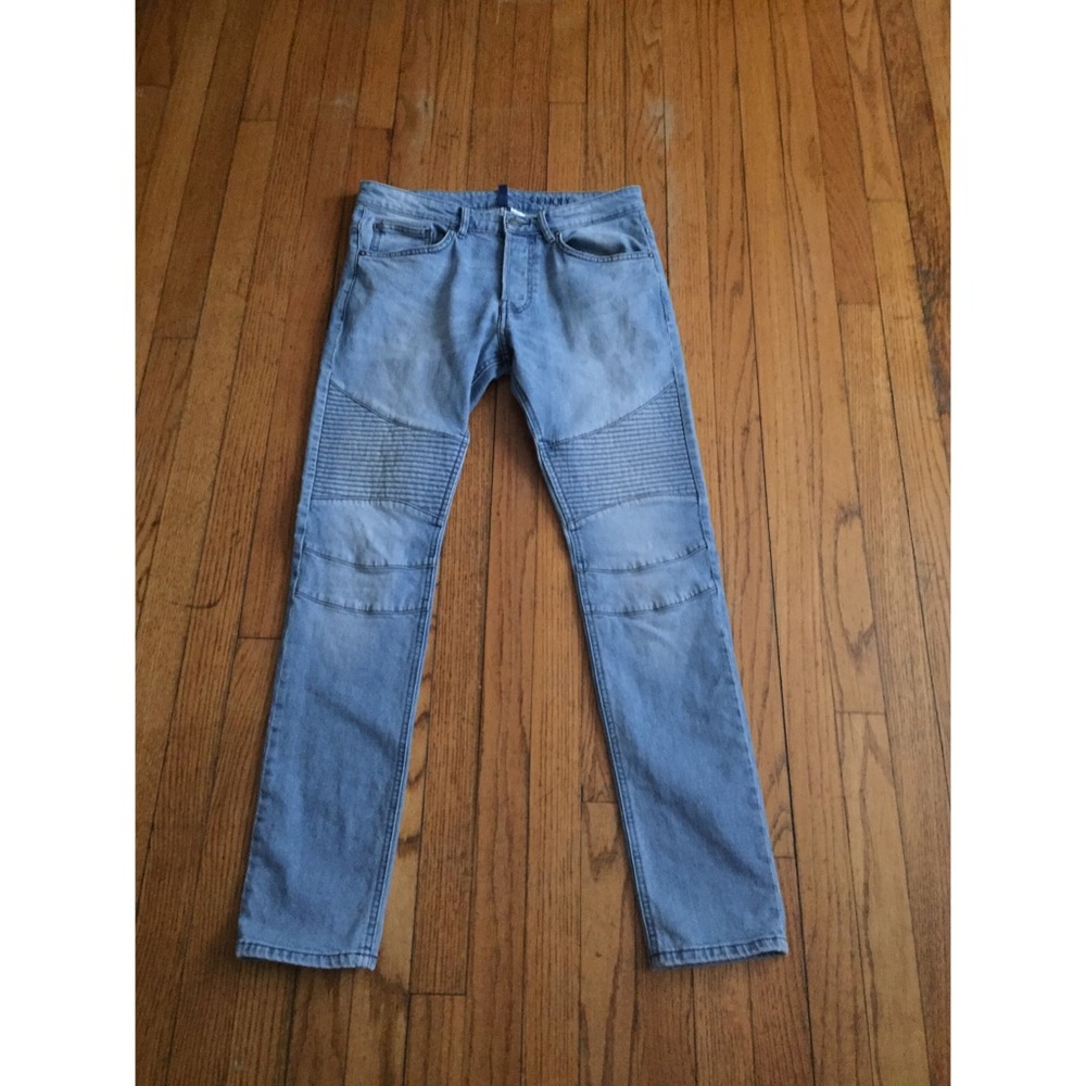 H&M biker jeans